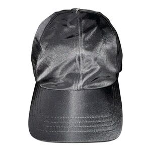 Lululemon Classic Ball Cap Satin Lined Black S/M Adjustable Hat NWT